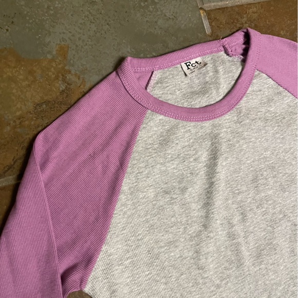 FCT Long Sleeve Ribbed Raglan Top - Picture 2 of 5